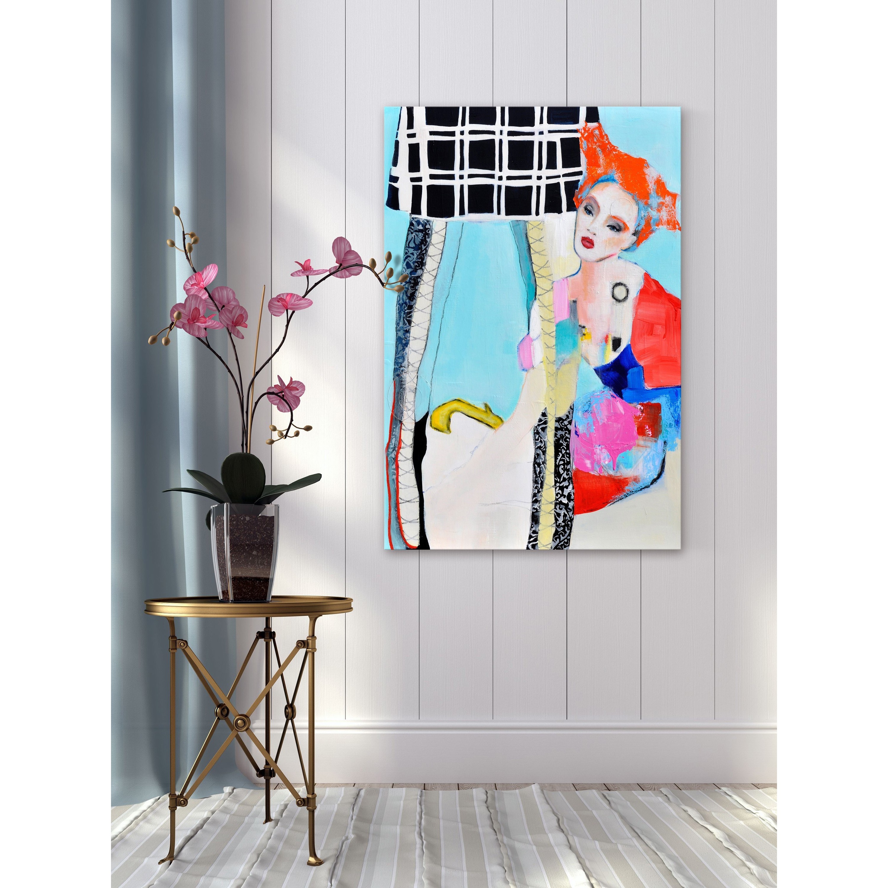 Dress up Game 2 Painting Print on Wrapped Canvas