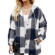 thumbnail image 2 of Sudadera con capucha informal para mujer, sudadera tipo cárdigan para mujer, chaqueta con capucha elegante para mujer, chaqueta para mujer diseñada a medida, 2 of 6