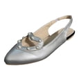thumbnail image 2 of Zapatos casuales cómodos de perlas ahuecadas con punta en pico para mujer, zapatos individuales de tacón bajo cómodos y sólidos Wmkox8yii FOPL1699, 2 of 8
