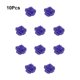 thumbnail image 3 of Inteprter 10 Uds. De simulación de arcilla artesanal, duradero, autoensamblaje, adorno hecho a mano, adornos para hornear, de accesorios Decoración del hogar Morado oscuro, 3 of 6