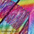 thumbnail image 4 of EnJoCho Girls Zip up Sequins Tassel Jackets Long Sleeve Sparkly Fashion Coats Kids Cute Ribbed Cuf𝖿s School Tops Clothes, 4 of 4