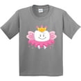thumbnail image 3 of Inktastic Tooth Fairy Girls Pink Youth T-Shirt, 3 of 5