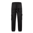 thumbnail image 6 of Mens Cargo Joggers Pants Multi Pockets Lightweight Athletic Elastic Waist Cargo Sweatpants Tapered Workout Pants, 6 of 6