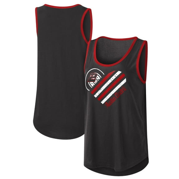 Women's G-III 4Her by Carl Banks Black Austin Cindric A Game Scoop Neck Tank Top