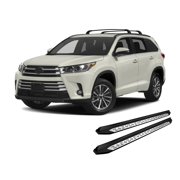 Black Horse Off Road Aluminum Aluminum OEM Replica Running Boards RTOHI-14 Fits select: 2014-2019 TOYOTA HIGHLANDER