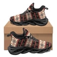 thumbnail image 1 of Zapatillas de deporte con estampado de tótem tribal africano para mujer, cómodas y transpirables, con suela vulcanizada, para verano, 1 of 6