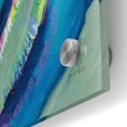 thumbnail image 3 of Epic Art 'Blue' by Jeanette Vertentes, Acrylic Glass Wall Art, 24"x36", 3 of 9