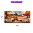 thumbnail image 5 of Thanksgiving Bernese Mountain Dog Pilgrim Grateful, Thankful, Blessed Fall Welcome Wood Key Holder Berner Lover Gifts Wall-mounted Key Rack Home Decor - 00021, 5 of 5