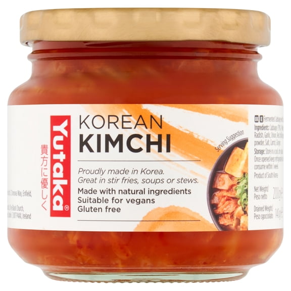 Yutaka Korean Kimchi 200g, Imported from Britain