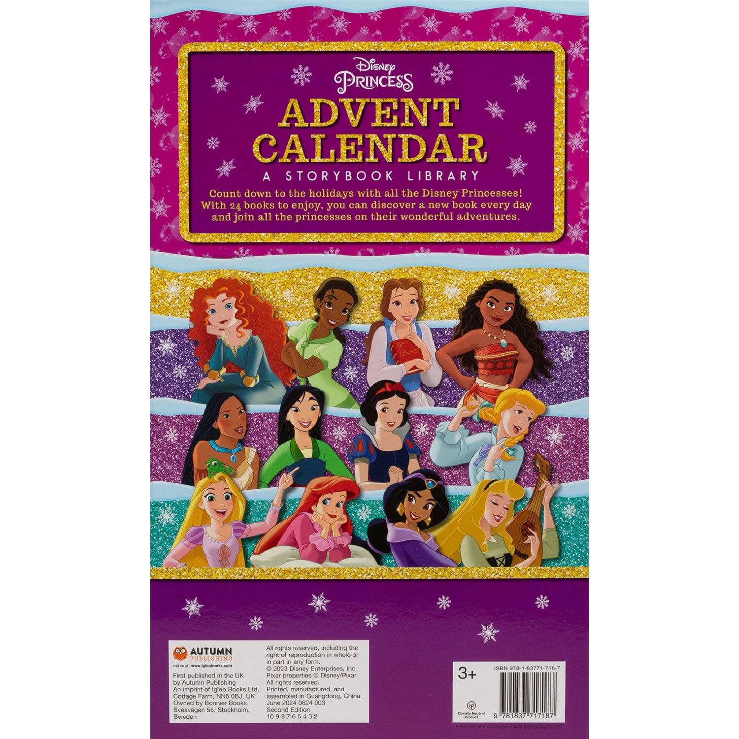 Disney Princess Advent Calendar, Mixed Media - Samsclub.com