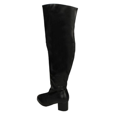 Spot On Womens/Ladies Wide Fit Knee High Boots | Walmart Canada
