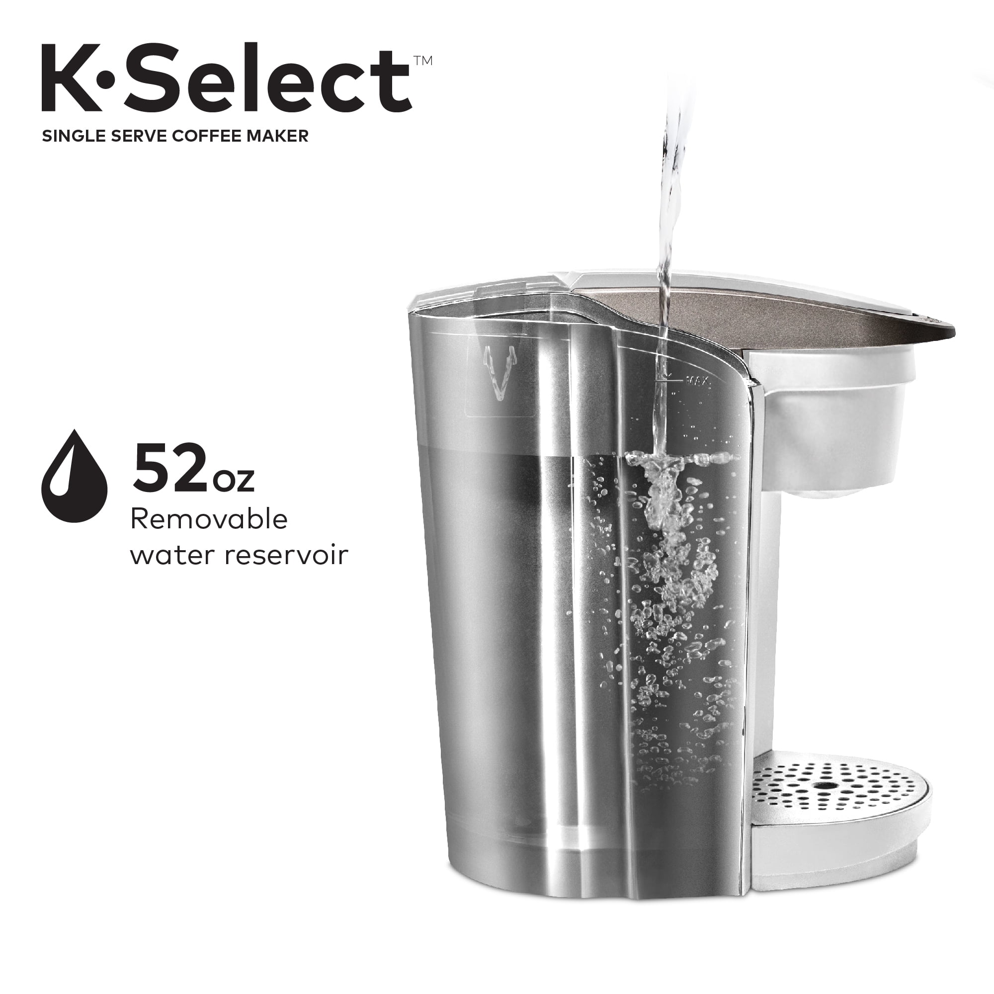 Keurig KSelect Single Serve, KCup Pod Coffee Maker, Matte White eBay