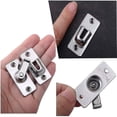 thumbnail image 3 of 304 Stainless Steel 90 Degree Right Angle Buckle Hook Lock Hook For Sliding Door, 3 of 5