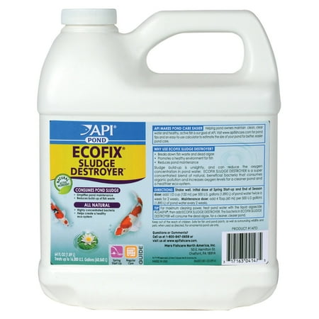 POND ECOFIX SLUDGE DESTROYER, 64 OZ.