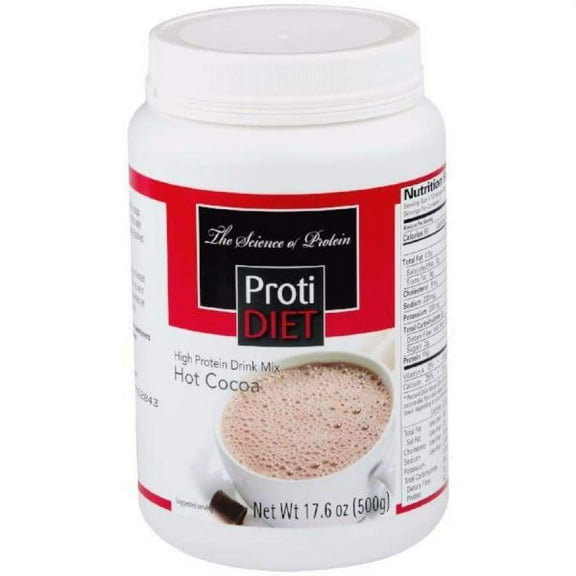 ProtiDIET Hot Cocoa Mix Jar (21 serv)