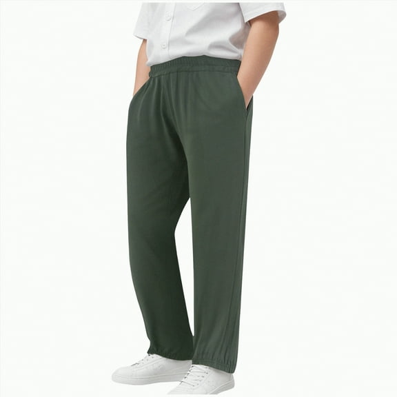 Hessimy Baby Toddler Boys Jeans Slim Knitted Winter Casual Trendy Lightweight Cute Patch Letter Denim Jean Cargo Pants Hop Loose Sport Wear (Dark Gray,15-16 Years)