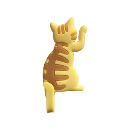 

Dprfmg Strong Magnetic Hook Japanese Creative Cartoon Cat Tail Refrigerator Stick Hook