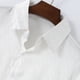thumbnail image 3 of Ceisia Men's Solid Satin Long Sleeve Dress Shirt with Chest Pocket for Business & Casual Wear White L Gifts, 3 of 5