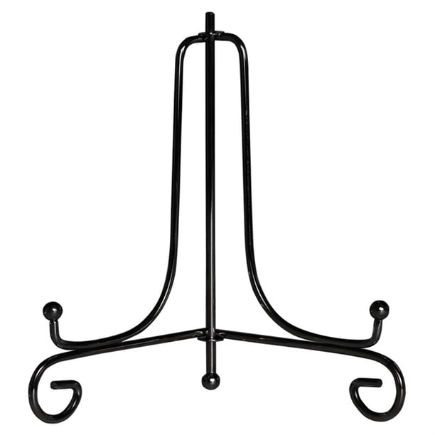 Wosthever Soporte para fotos, placa de caballete de rendimiento estable, obras de arte de multifuncionales, decoración del hogar para negro