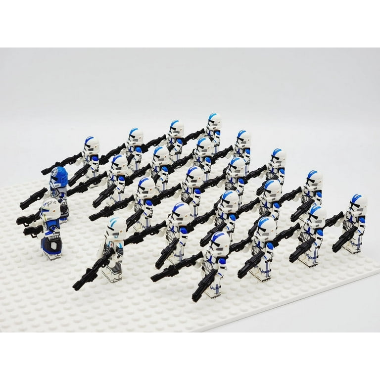 Star Wars 501st Captain Rex Jesse Echo Clone Troopers Army Set 23pcs Minifigures Set