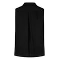 thumbnail image 6 of Mens Cotton Linen Vests, Sleeveless Shirts for Men Summer Casual Lightweight Lapel Button Down Tank Tops, 6 of 6