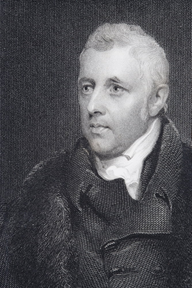 Dudley Ryder 1St Earl Of Harrowby 1762 To 1847 British Politician Foreign Secretary 1804 To 1805 Under Pitt The Younger After Painting By Thomas Phillips Engraver H Robinson Canvas Art - Ken Welsh De