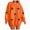 R554-Orange, variant on NOLDARES Halloween Sweatshirts for Women Spider Sweater Cute Spooky Shirt Fall Winter Spooky Pullover Tops,Light Gray,L