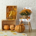 thumbnail image 5 of 4Pcs Fall Chair Covers Autumn Watercolor Pumpkin Dining Chair Slipcover Protector Removable Stretch Elastic Seat Cover for Fall Thanksgiving Party Kitchen Home Hotel Restaurant Ceremony Decor, 5 of 6