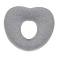 thumbnail image 1 of Almohada de viaje de espuma viscoelástica para el cuello, cojín de soporte suave, portátil y multifuncional para escritorio. gris claro, 1 of 9