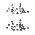 thumbnail image 1 of 40 Piezas Cuentas de Acero Inoxidable de Cuentas Artesanales de Metal Tamaño 6 mm, 1 of 8