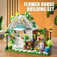 thumbnail image 2 of Flower House Building Set with Lights, Garden House Building Toy Kits Compatible with Trend, Creative Greenhouse Playset, Christmas Birthday Gift for or 8 12 Years (719PCS), 2 of 6