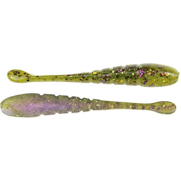 X Zone Fishing Lure 23120 3.25" Pro Series Finesse Slammer Bass Candy 10 Per Bag