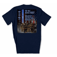 thumbnail image 2 of 911 Patriotic Tee, 9-11 Memorial Day Shirt, We Will Never Forget Bravery Sacrifice Honor Patriotic WTC 9-11-01 Back Printed Premium Shirt, 2 of 5