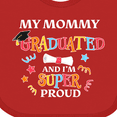 thumbnail image 4 of Inktastic My Mommy Graduated and I'm Super Proud Boys or Girls Baby Bib, 4 of 4