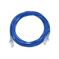 thumbnail image 4 of Monoprice Cat6A Ethernet Network Patch Cable - 30 Feet - Blue | 10-Pack, 10G - SlimRun Series, 4 of 6