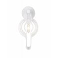 thumbnail image 4 of Z Lite 801-1S-WH 7 in. Contour 1 Light White Wall Sconce, 4 of 4