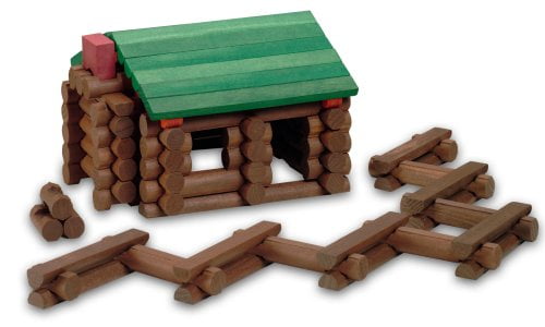 wooden lincoln logs