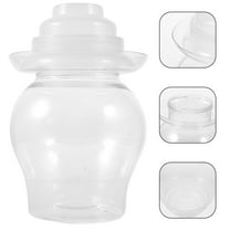 PAMINGONO Fermenting Jar Plastic 1Pcs 1.25L