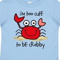 thumbnail image 4 of Inktastic Too Cute Crab Boys or Girls Toddler T-Shirt, 4 of 5