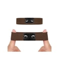 thumbnail image 2 of INSPIRE CHIC Women's Detachable Shoe Strap Belt Band Elastic Shoe Ankle Strap Brown Total length: 20.8cm/8.19", 2 of 4