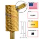 thumbnail image 5 of RolinStar 6,6 brocas de carburo de acero de tungsteno dorado de barril grande herramientas de decoración de uñas rebabas 3/32 "accesorios de manicura, 5 of 5