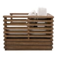 thumbnail image 6 of Safavieh Tortuga Eucalyptus Wood Accent Chair in Natural / White, 6 of 17