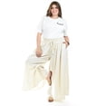 thumbnail image 4 of Pantalon de lino pierna ancha Roman Fashion /Tallas Extras, 9203 (Arena) beige 42, 4 of 5