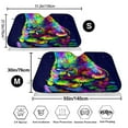 thumbnail image 3 of Balery Howling Wolf Windshield Sun Shade, Car Front Window Sunshade Cover ,Automotive Interior Portected Blocks Uv Rays For Car Pickup Truck Suv Accessories- Small, 3 of 7