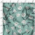 thumbnail image 2 of Soimoi Green Fabric - By the Yard - 56 Inch Wide - Florals Print Fabric - Elegant and Timeless Patterns for Fashion and Home Decor Printed Fabric, 2 of 6