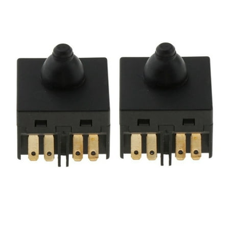 

2Pcs Angle Grinder Switch Push Button Switch