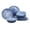 Blue, variant on The Pioneer Woman 12-Piece Daisy Bamboo Melamine Dinnerware Set, Blue