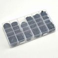 thumbnail image 2 of Rubber Plugs Kit - 170 Pcs, 7 Sizes for Car, Hose, Pump - Rubber Grommets with Organizer Case, 2 of 5
