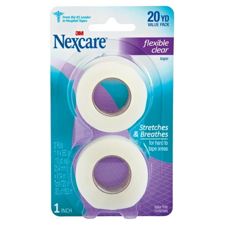Nexcare Flexible Clear, 1 in x 360 in