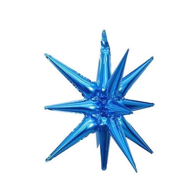 Globo de aluminio con forma de estrella unida y forma de gota de agua de un solo cuerpo para decoración de bodas, fiestas de cumpleaños